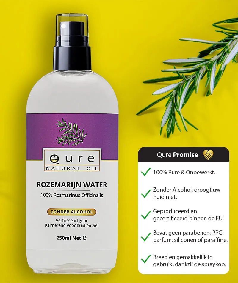 Voordelen van Rozemarijn water